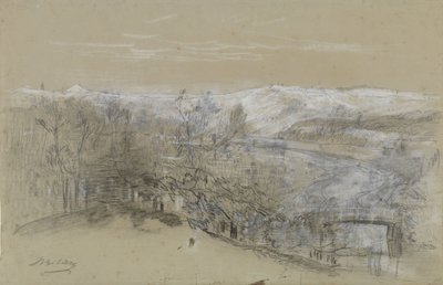 View on the Zandberg, near Elswout, Bloemendaal, The Netherlands by Johannes Warnardus Bilders